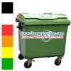 Thùng rác nhựa 1100 lít bánh xe