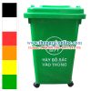 Thùng rác nhựa 60 lít bánh xe