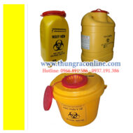 Hộp đựng chất thải sắc nhọn 1.5 lít, 2 lít, 5 lít, 6.8 lít