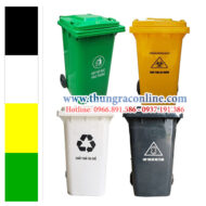 Thùng rác y tế 240 lít